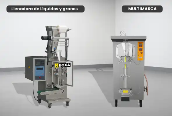 llenadora liquidos granos